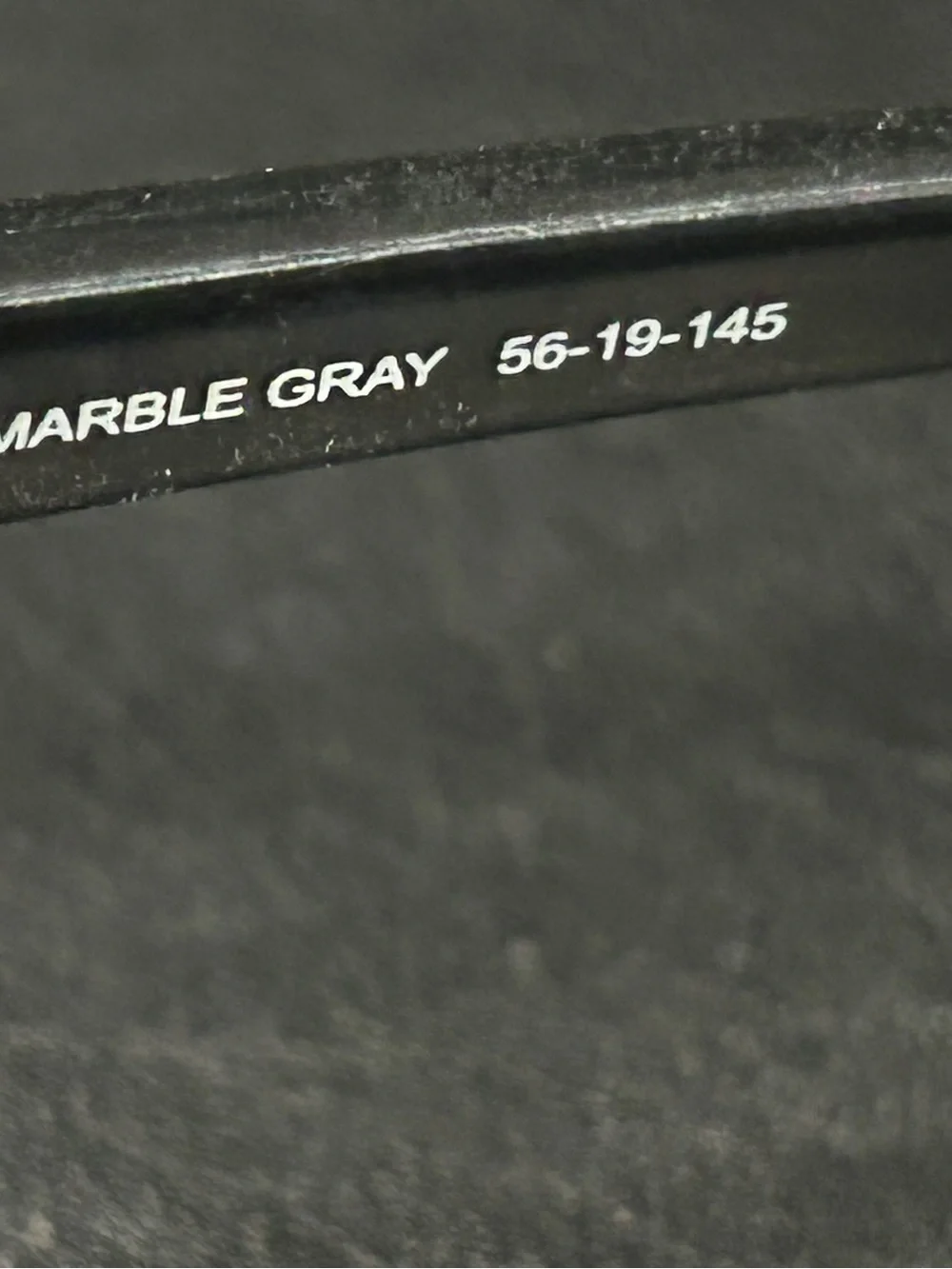 Kirkland signature marble Gray Classic Wayfarer Sunglasses RX frame and case